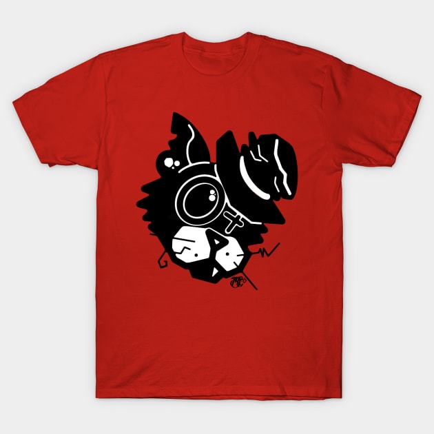 Nails the cat T-Shirt by Munda Lyn